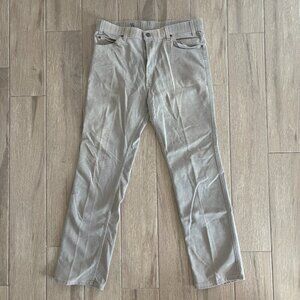 Vintage Levi's Action Jeans Men's 38x34 Khaki 90's Straight Leg Gold Tab USA